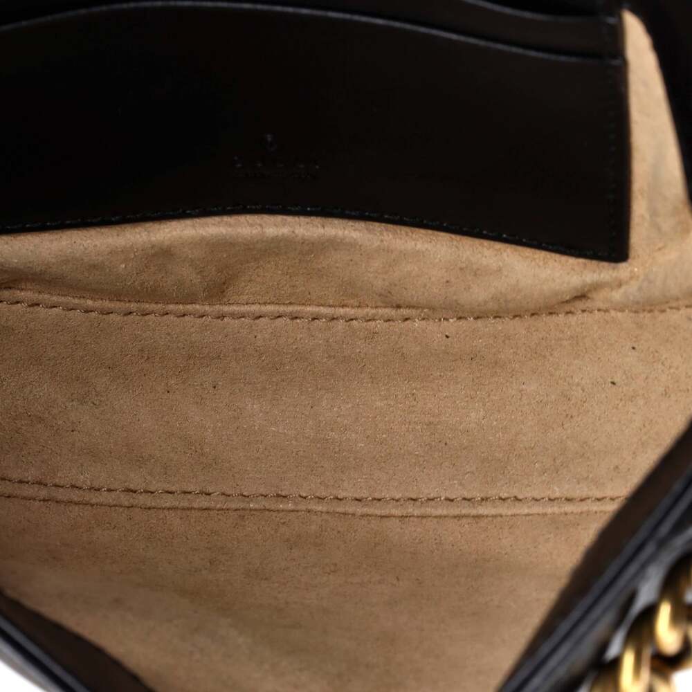 Gucci Gg Marmont Half Moon Flap #241077G16B - Picture 5 of 7